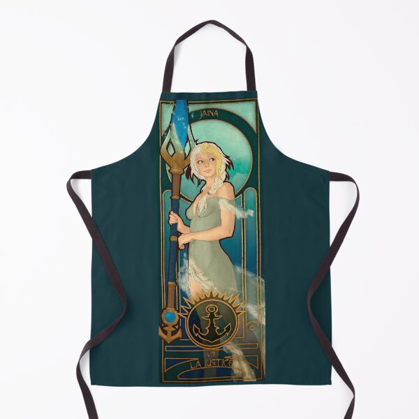 Item preview, Fanart: Tarot card in Art Nouveau style: Justice, Jaina designed and sold by AlexaelArtworks.