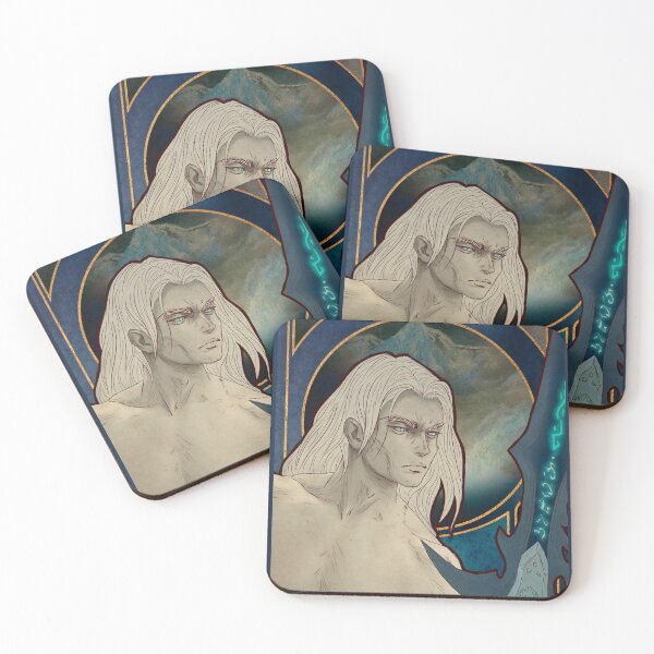 Item preview, Fanart: Tarot card in Art Nouveau style: The Emperor, Arthas designed and sold by AlexaelArtworks.