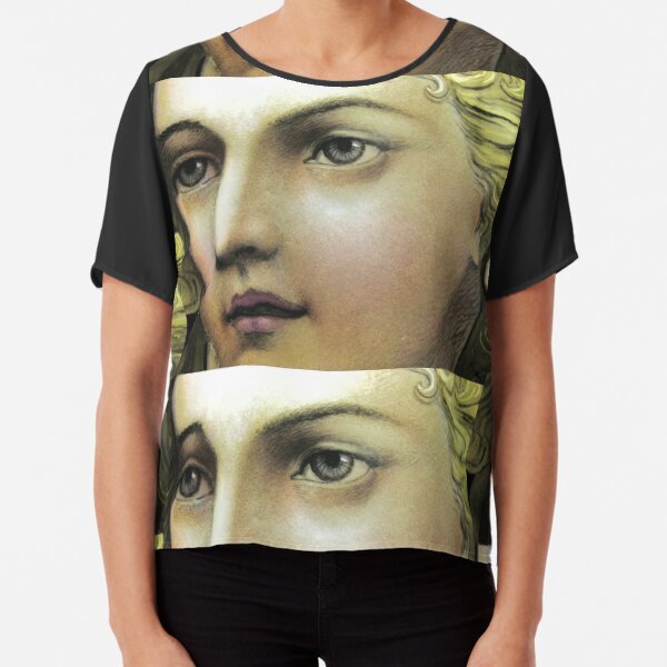 angels are seeing you Chiffon Top