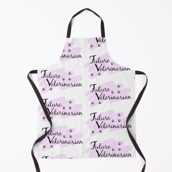 Item preview, Future Veterinarian (purple with paws) designed and sold by Vet-Obsess.