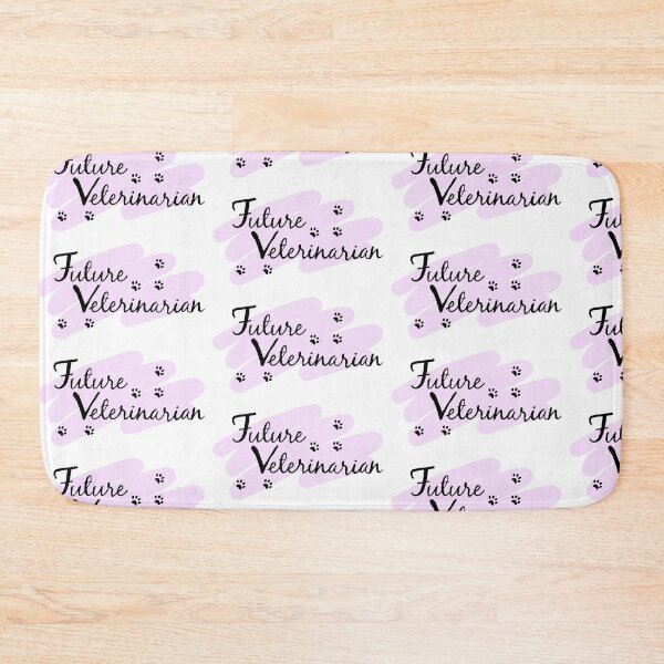 Item preview, Future Veterinarian (purple with paws) designed and sold by Vet-Obsess.