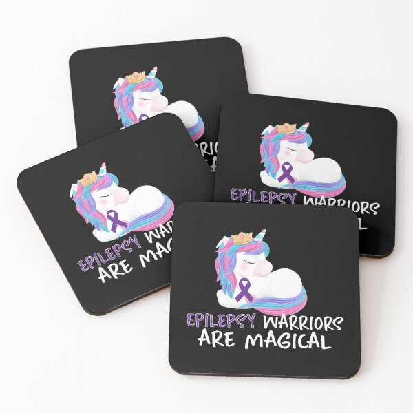 Item preview, Epilepsy Warriors are Magical - Awareness Gift For Epilepsy Survivor designed and sold by sleeksy.