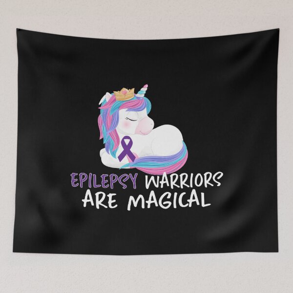 Item preview, Epilepsy Warriors are Magical - Awareness Gift For Epilepsy Survivor designed and sold by sleeksy.