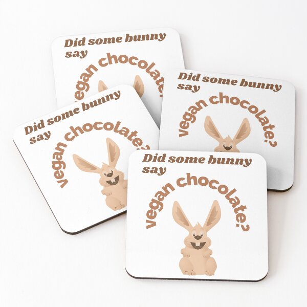 Item preview, Excited Vegan Easter Bunny Chocolate Lover designed and sold by WhimsicaliTee.