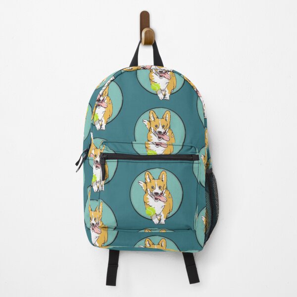 Item preview, Cute corgi dog running designed and sold by piedaydesigns.