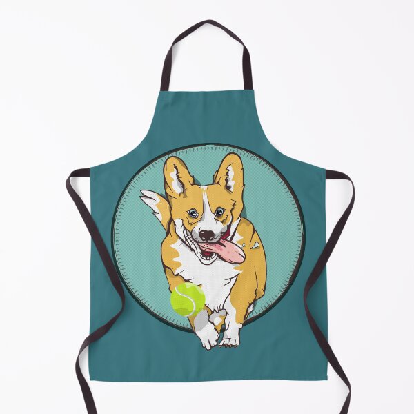 Item preview, Cute corgi dog running designed and sold by piedaydesigns.