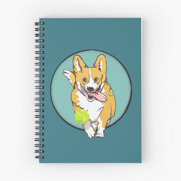 Item preview, Cute corgi dog running designed and sold by piedaydesigns.