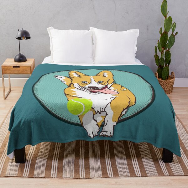 Item preview, Cute corgi dog running designed and sold by piedaydesigns.