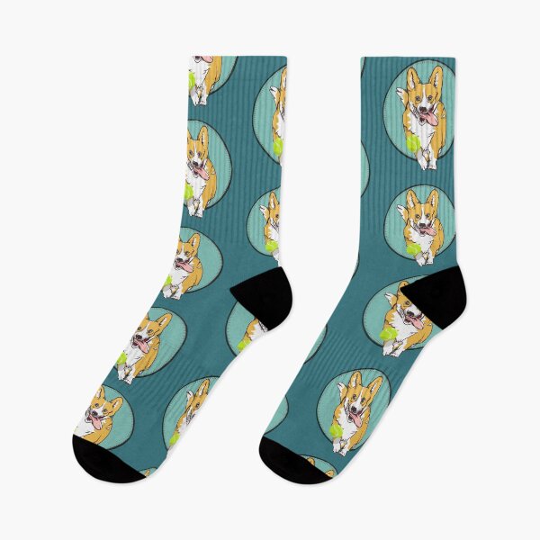 Item preview, Cute corgi dog running designed and sold by piedaydesigns.