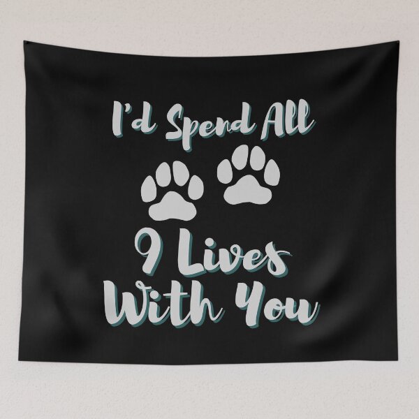 Item preview, I'd Spend All 9 Lives With You designed and sold by walidsam07.