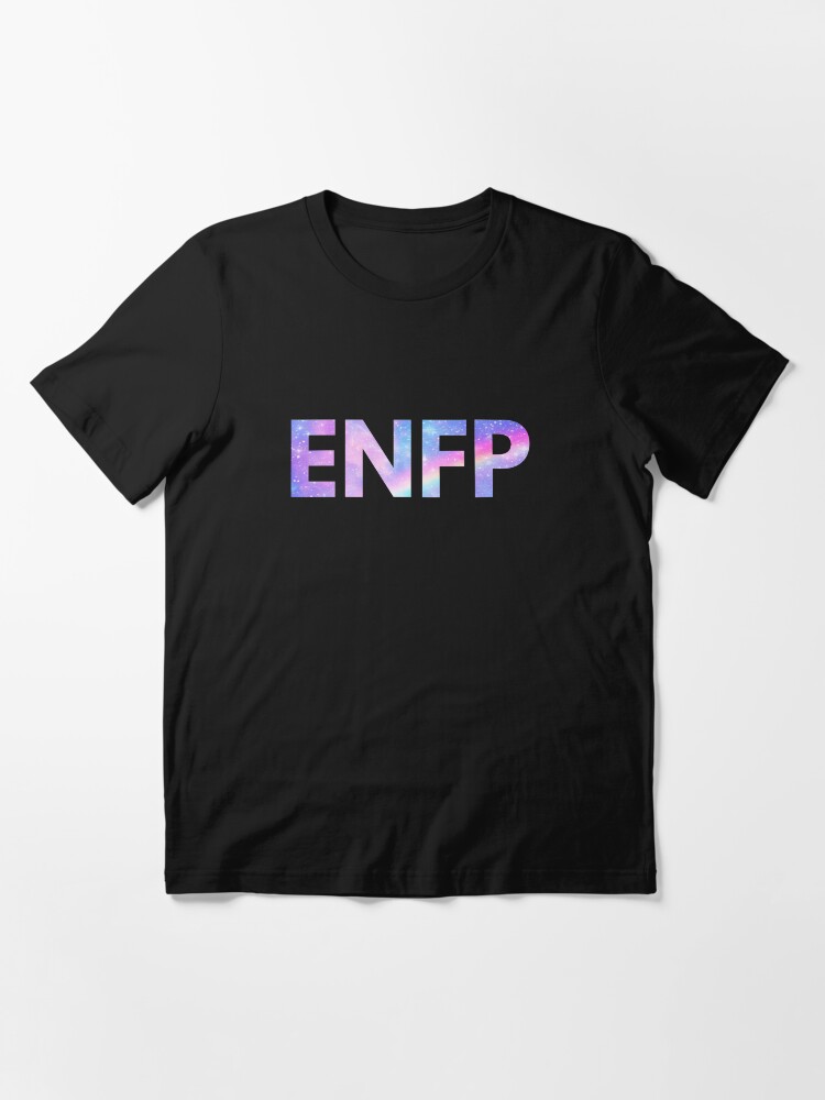Enfp Galaxy Rainbow Pastel Black Mbti Merch T Shirt By Lamweixing Redbubble