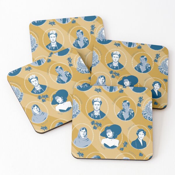 Item preview, Inspiring women - navy-mustard designed and sold by kobyakov.
