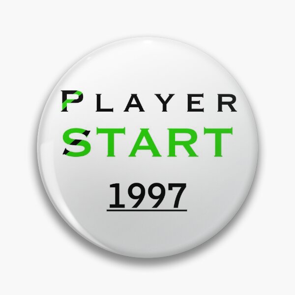 Item preview, Player Start 1997 Green designed and sold by InsomniacLamb.