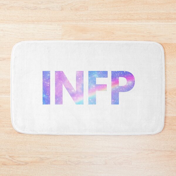Item preview, INFP Galaxy Rainbow Pastel White (MBTI Merch) designed and sold by lamweixing.