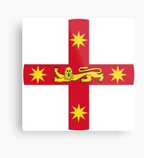 State Badge of New South Wales Metal Print