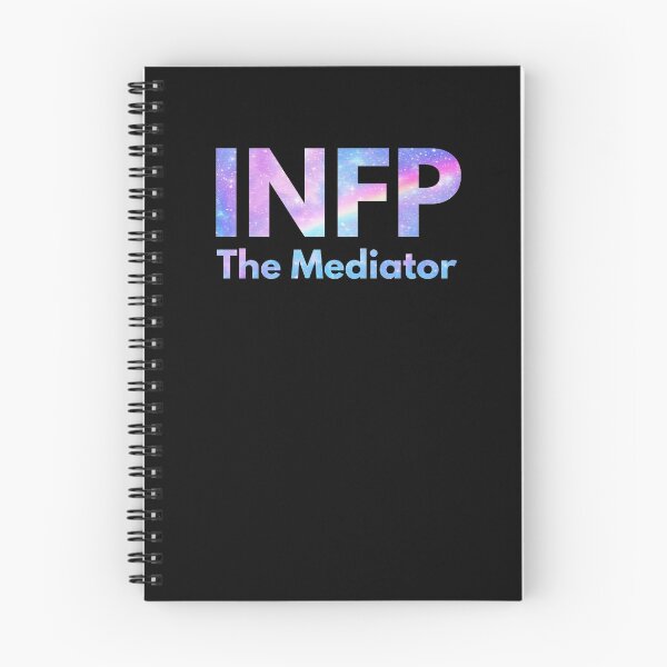 Item preview, INFP The Mediator Galaxy Rainbow Pastel Black (MBTI Merch) designed and sold by lamweixing.