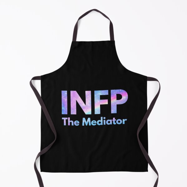 Item preview, INFP The Mediator Galaxy Rainbow Pastel Black (MBTI Merch) designed and sold by lamweixing.