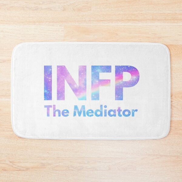 Item preview, INFP The Mediator Galaxy Rainbow Pastel White (MBTI Merch) designed and sold by lamweixing.