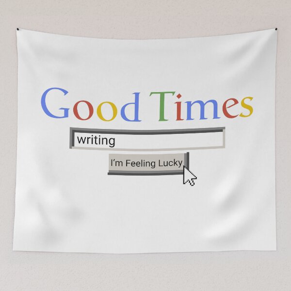 Artikelvorschau, Good Times Writing entworfen und verkauft von Graograman.