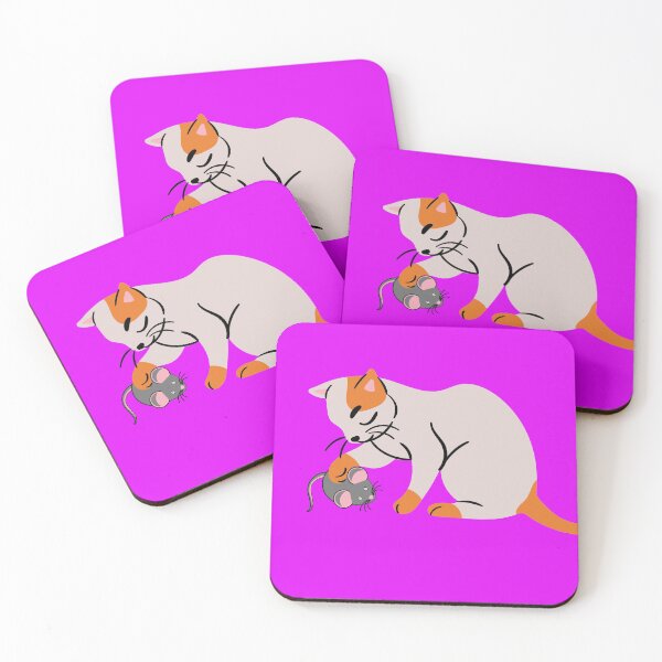 Item preview, Kitten and mouse playing designed and sold by Mydogheart4you.