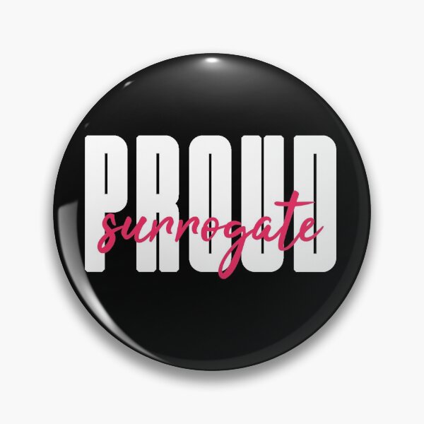 Item preview,   Proud Surrogate Cute Arrow Pointing Funny Surrogacy designed and sold by RainbowPandas.
