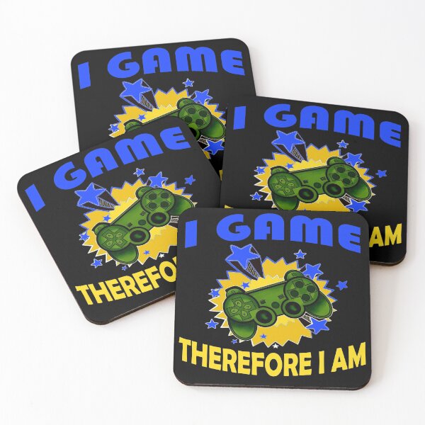 Item preview, I Game Therefore I Am designed and sold by JOE4SHOP.