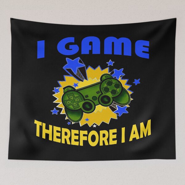 Item preview, I Game Therefore I Am designed and sold by JOE4SHOP.