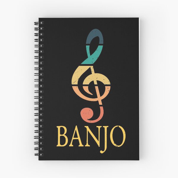 Item preview, Vintage Banjo Treble Clef designed and sold by Mitchell Smith.