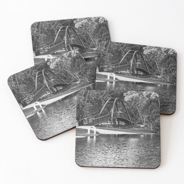 Item preview, Tenney Park Bridge, Madison, WIsconsin BW designed and sold by StevenRalserPhoto.