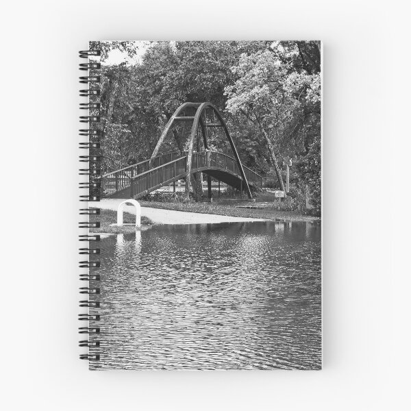 Item preview, Tenney Park Bridge, Madison, WIsconsin BW designed and sold by StevenRalserPhoto.
