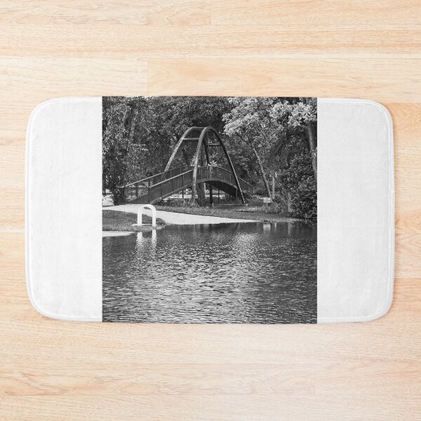 Item preview, Tenney Park Bridge, Madison, WIsconsin BW designed and sold by StevenRalserPhoto.