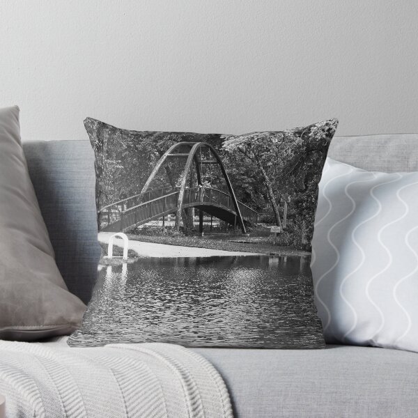 Item preview, Tenney Park Bridge, Madison, WIsconsin BW designed and sold by StevenRalserPhoto.