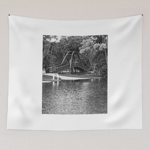 Item preview, Tenney Park Bridge, Madison, WIsconsin BW designed and sold by StevenRalserPhoto.