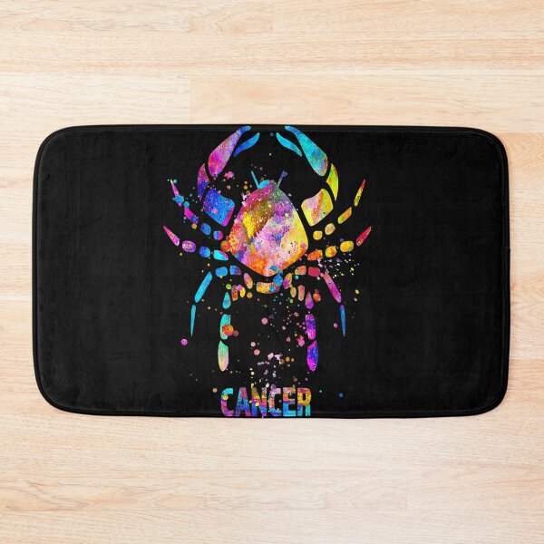 Item preview,  The Zodiac Collection- Embracing Individuality, differences and letting your Cancer flag fly! Cool Watercolor Aesthetic against a bold black background- really stand out!  designed and sold by BOLDconcepts.