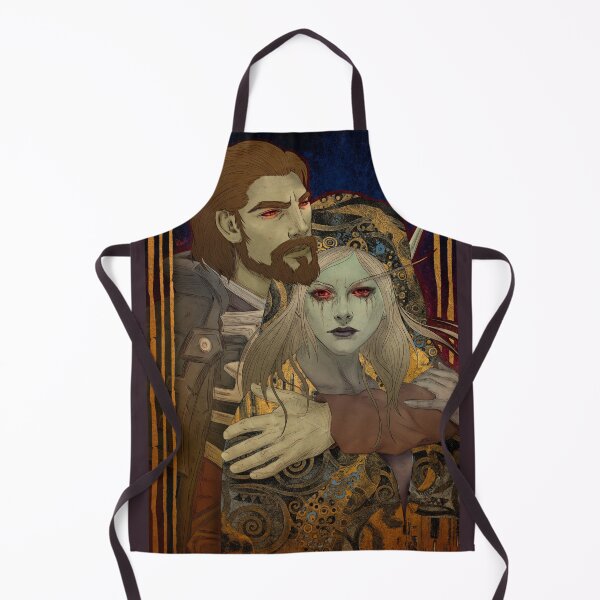 Item preview, Fanart: Sylvanas & Nathanos in Art Nouveau style designed and sold by AlexaelArtworks.