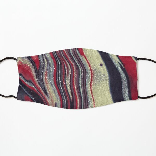 Beautiful Wavy Pattern Kids Mask