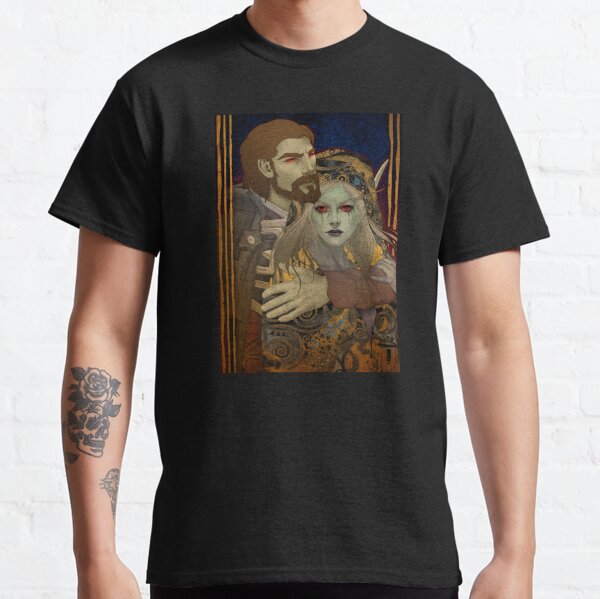 Fanart: Sylvanas & Nathanos in Art Nouveau style  Classic T-Shirt