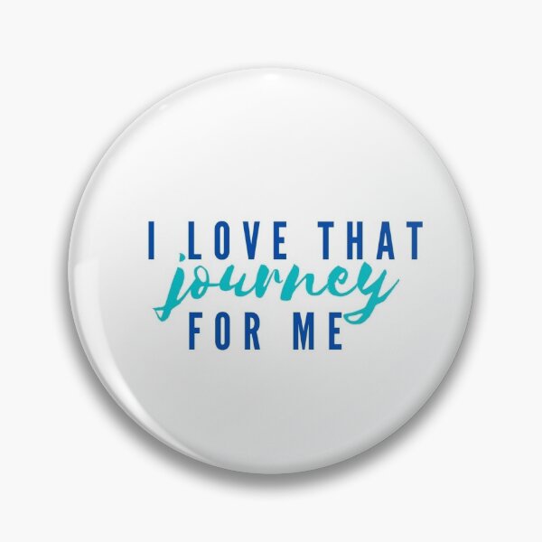 Item preview, I Love That Journey For Me (blue) designed and sold by jaimesmartin.
