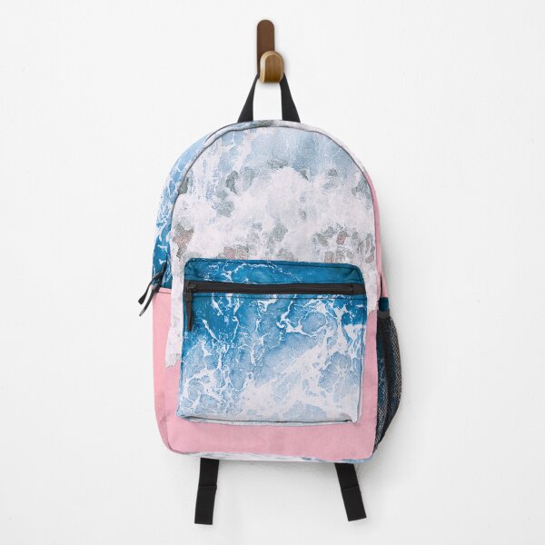 Item preview, Ocean Breeze Sea Waves Rose Gold designed and sold by TravelDream.