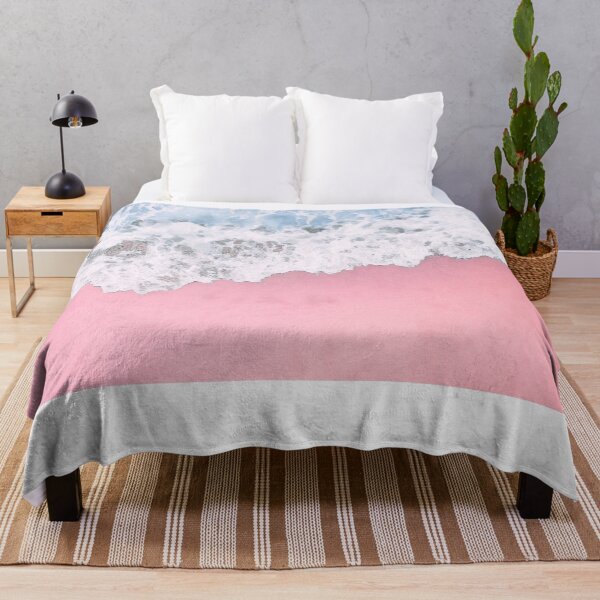 Item preview, Ocean Breeze Sea Waves Rose Gold designed and sold by TravelDream.
