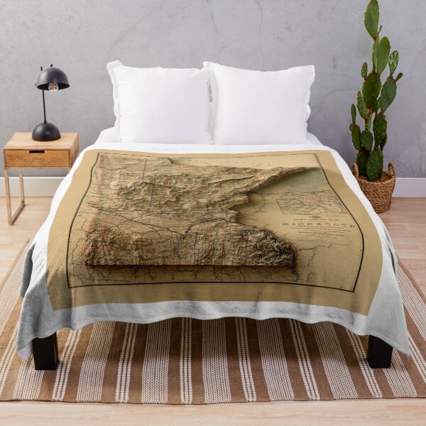 Item preview, 1895 Minnesota Relief Map 3D digitally-rendered designed and sold by ThinkAboutMaps.