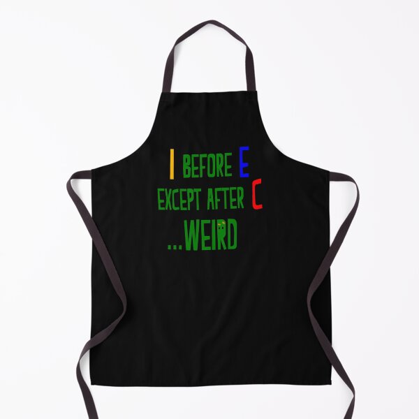 Item preview, I Before E Except After C designed and sold by JOE4SHOP.