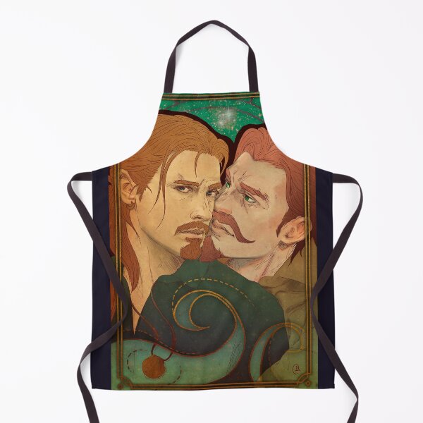 Item preview, Flynn Fairwind & Mathias Shaw in Art Nouveau style  designed and sold by AlexaelArtworks.