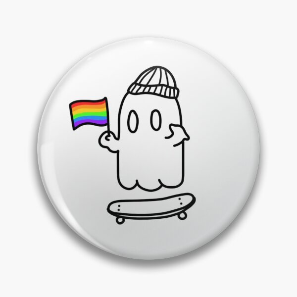 Item preview, Gay Pride Ghost designed and sold by bonessoup.