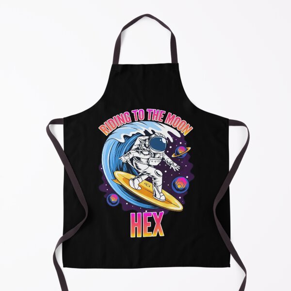 Item preview, Riding to the Moon HEX Crypto designed and sold by Bitcoin-Fashion.