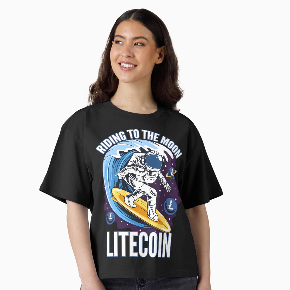 Riding to the Moon Litecoin LTC Crypto