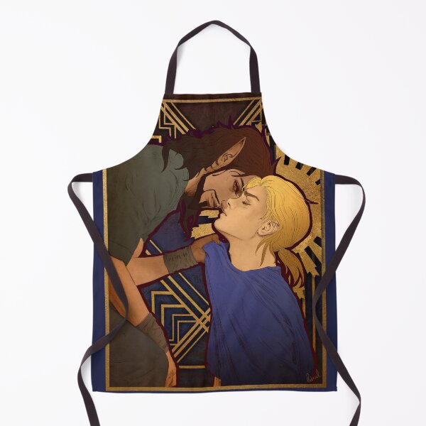 Item preview, Fanart: Wrathion & Anduin in Art Deco style designed and sold by AlexaelArtworks.