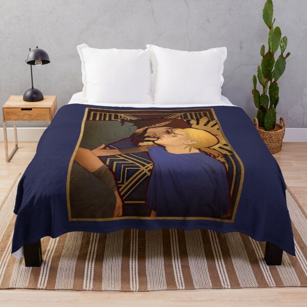 Item preview, Fanart: Wrathion & Anduin in Art Deco style designed and sold by AlexaelArtworks.