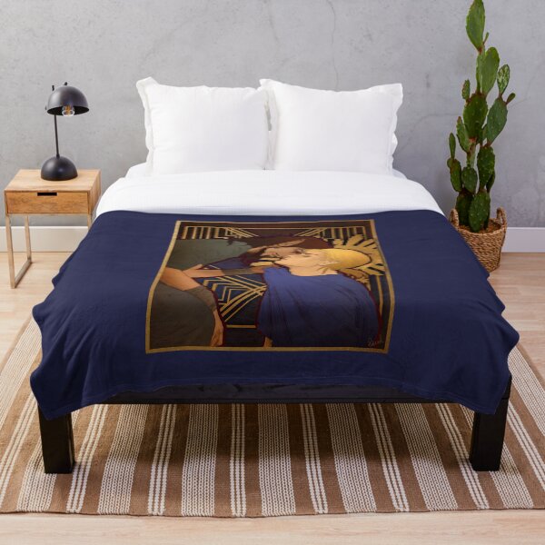 Item preview, Fanart: Wrathion & Anduin in Art Deco style designed and sold by AlexaelArtworks.
