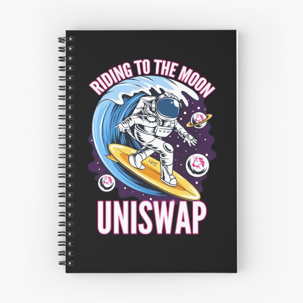 Item preview, Riding to the Moon Uniswap UNI Crypto designed and sold by Bitcoin-Fashion.